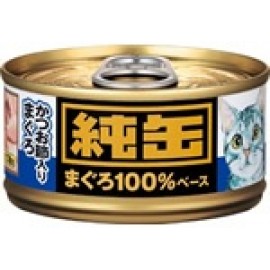 Aixia 純缶 - 吞拿魚+鰹魚 70g x 1箱 (48罐) (3箱以上有折扣)
